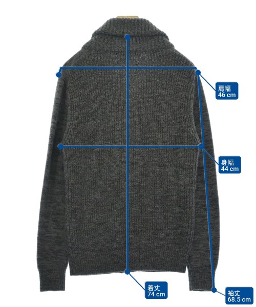 BARNEYS NEWYORK（バーニーズニューヨーク）カーディガン グレー サイズ:-(M位) メンズ/2200727582010