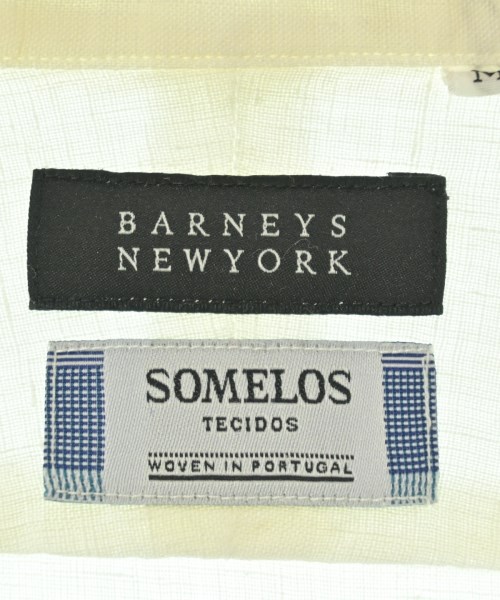 BARNEYS NEWYORK（バーニーズニューヨーク）ドレスシャツ 白 サイズ:M メンズ/2200693026129