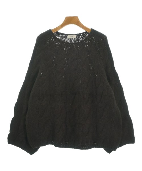 IENA(イエナ)ニット・セーター 茶 サイズ:F/2200522031034