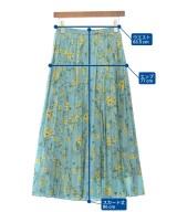 IENA（イエナ）ロング・マキシ丈スカート 青 サイズ:34(XS位) レディース/2200621022155