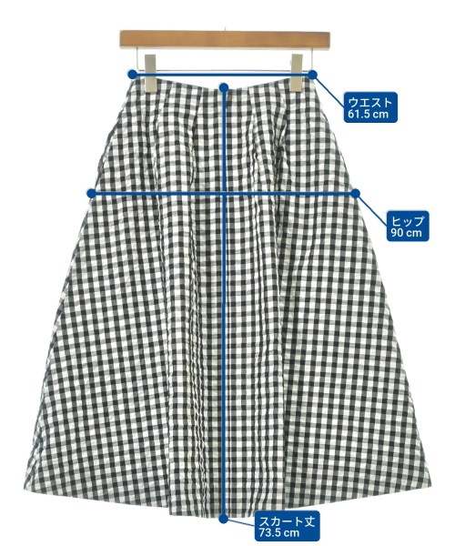 IENA（イエナ）ロング・マキシ丈スカート 黒 サイズ:34(XS位) レディース/2200621022209