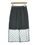 IENA（イエナ）ひざ丈スカート 黒 サイズ:-(M位) レディース/2200622821047