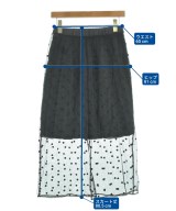 IENA（イエナ）ひざ丈スカート 黒 サイズ:-(M位) レディース/2200622821047