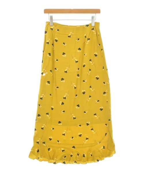 IENA（イエナ）ロング・マキシ丈スカート 黄 サイズ:36(S位) レディース/2200632695058