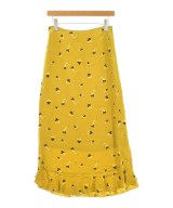IENA（イエナ）ロング・マキシ丈スカート 黄 サイズ:36(S位) レディース/2200632695058