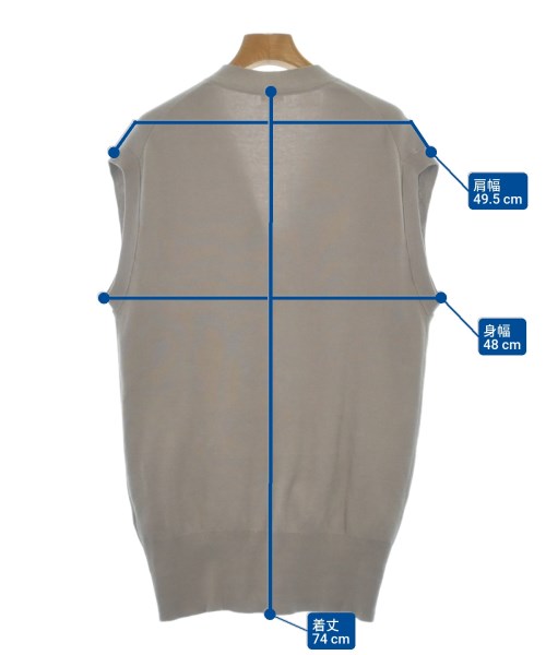 IENA（イエナ）ベスト グレー サイズ:F レディース/2200636066052