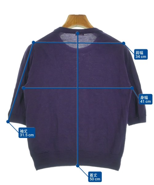 IENA（イエナ）ニット・セーター 紫 サイズ:-(M位) レディース/2200619090050