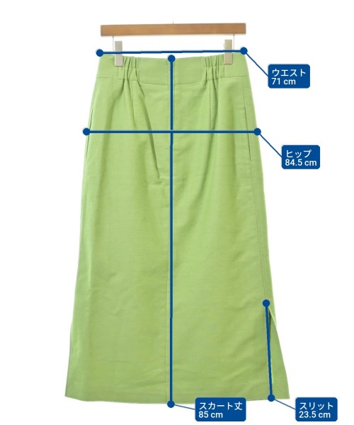 IENA（イエナ）ロング・マキシ丈スカート 緑 サイズ:40(M位) レディース/2200619350079