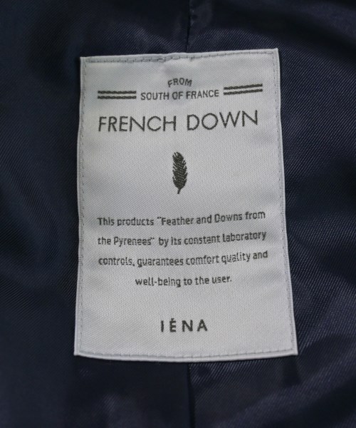 IENA（イエナ）ダウンコート 紺 サイズ:36(S位) レディース/2200620605021