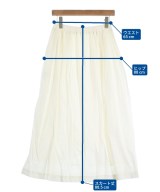 IENA（イエナ）ロング・マキシ丈スカート 白 サイズ:38(M位) レディース/2200621529180