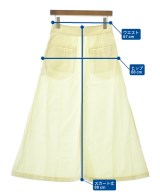 IENA（イエナ）ロング・マキシ丈スカート 黄 サイズ:36(S位) レディース/2200634154034