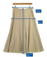 IENA（イエナ）ロング・マキシ丈スカート ベージュ サイズ:38(M位) レディース/2200637474061