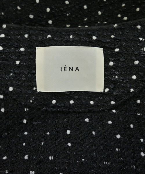 IENA（イエナ）ノーカラージャケット 黒 サイズ:38(M位) レディース/2200619811136