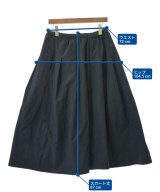 IENA（イエナ）ひざ丈スカート 紺 サイズ:40(M位) レディース/2200624995067