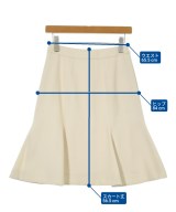 IENA（イエナ）ひざ丈スカート 白 サイズ:36(S位) レディース/2200635843012