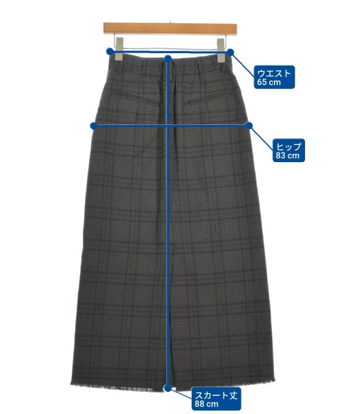 IENA（イエナ）ロング・マキシ丈スカート 茶 サイズ:36(S位) レディース/2200638653045