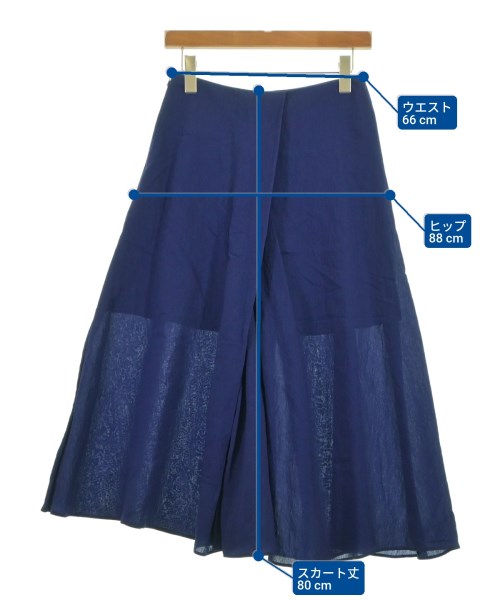 IENA（イエナ）ロング・マキシ丈スカート 青 サイズ:38(M位) レディース/2200623783078