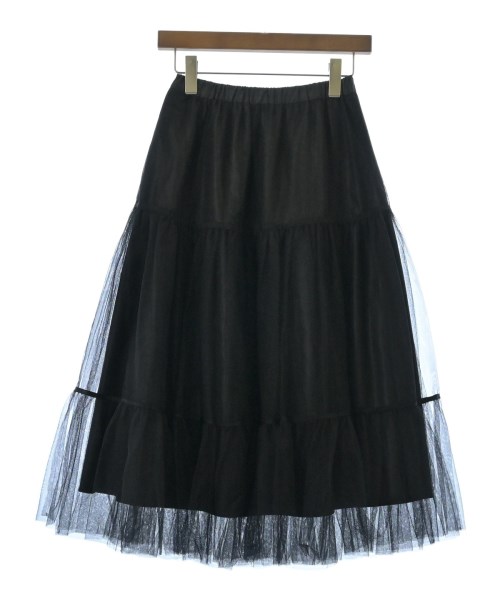 IENA（イエナ）ロング・マキシ丈スカート 黒 サイズ:34(XS位) レディース/2200628001061