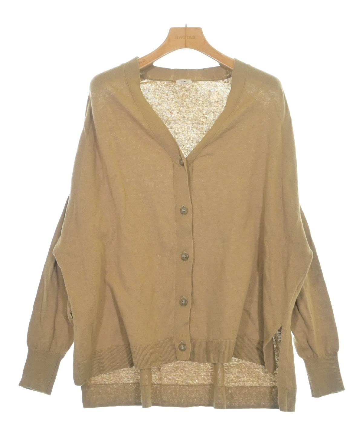 IENA（イエナ）カーディガン ベージュ サイズ:F レディース