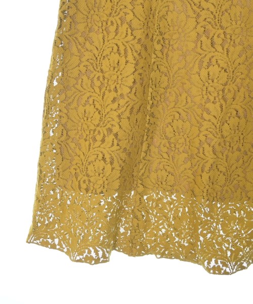 IENA（イエナ）ロング・マキシ丈スカート 黄 サイズ:38(M位) レディース/2200636983298