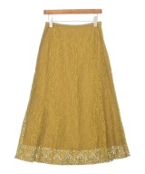 IENA（イエナ）ロング・マキシ丈スカート 黄 サイズ:38(M位) レディース/2200636983298