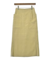 IENA（イエナ）ロング・マキシ丈スカート 黄 サイズ:34(XS位) レディース/2200639897028