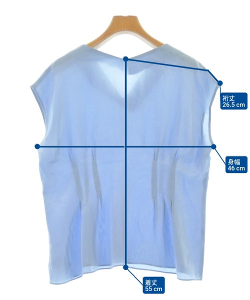 IENA（イエナ）ブラウス 青 サイズ:F レディース/2200631800217