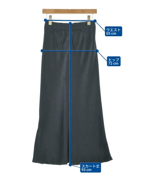 IENA（イエナ）ロング・マキシ丈スカート 紺 サイズ:36(S位) レディース/2200640165031