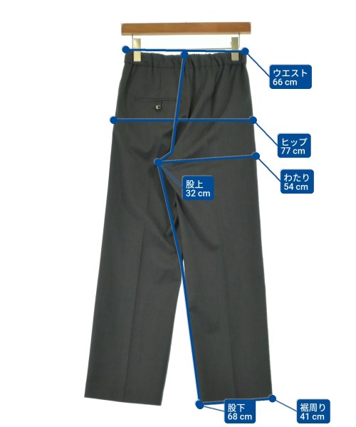 IENA（イエナ）スラックス グレー サイズ:34(XS位) レディース/2200636283022