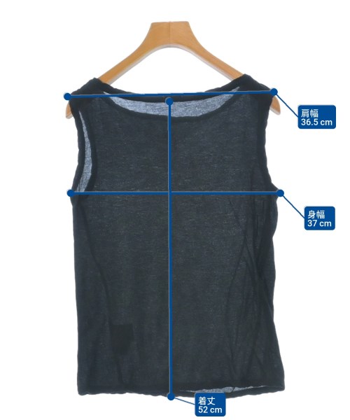 IENA（イエナ）ノースリーブ 黒 サイズ:-(XS位) レディース/2200637539074