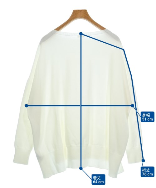 IENA（イエナ）ニット・セーター 白 サイズ:F レディース/2200622404066