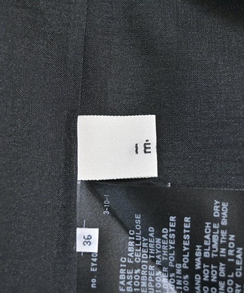 IENA（イエナ）その他 黒 サイズ:36(S位) レディース/2200622404080