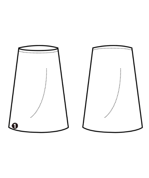 IENA（イエナ）ロング・マキシ丈スカート 白 サイズ:-(S位) レディース/2200629443051