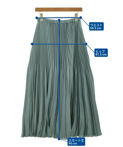 IENA（イエナ）ロング・マキシ丈スカート 緑 サイズ:38(M位) レディース/2200641506093