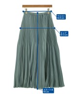 IENA（イエナ）ロング・マキシ丈スカート 緑 サイズ:38(M位) レディース/2200641506093