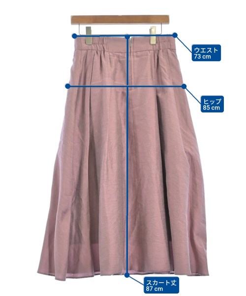 IENA（イエナ）ロング・マキシ丈スカート ピンク サイズ:40(M位) レディース/2200636681101