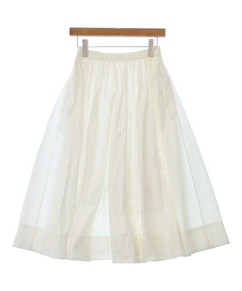 IENA(イエナ)ロング・マキシ丈スカート 白 サイズ:36(S位)/2200636907065