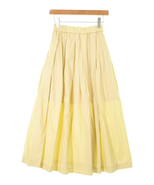 IENA（イエナ）ロング・マキシ丈スカート 黄 サイズ:34(XS位) レディース/2200641668081
