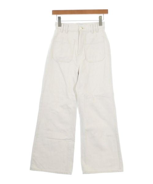 IENA(イエナ)デニムパンツ 白 サイズ:34(XS位)/2200630074060