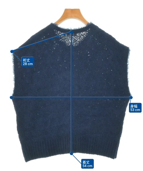 IENA（イエナ）ベスト 紺 サイズ:F レディース/2200627321023