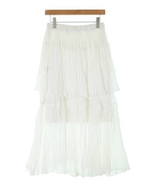 IENA（イエナ）ロング・マキシ丈スカート 白 サイズ:36(S位) レディース/2200642241061