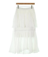 IENA（イエナ）ロング・マキシ丈スカート 白 サイズ:36(S位) レディース/2200642241061