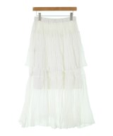 IENA（イエナ）ロング・マキシ丈スカート 白 サイズ:36(S位) レディース/2200642241061