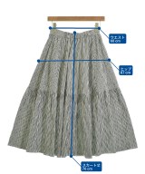 IENA（イエナ）ロング・マキシ丈スカート グレー サイズ:34(XS位) レディース/2200631913023