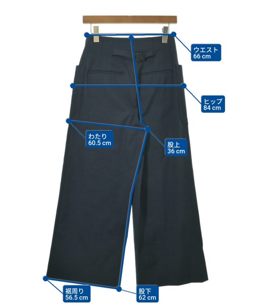 IENA（イエナ）スラックス 紺 サイズ:36(S位) レディース/2200632278299