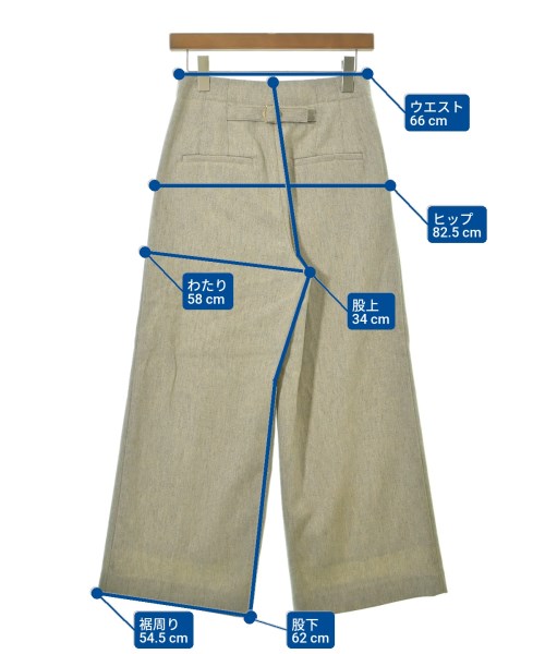 IENA（イエナ）スラックス グレー サイズ:36(S位) レディース/2200632278305