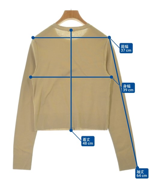 IENA（イエナ）カーディガン ベージュ サイズ:F レディース/2200643685079