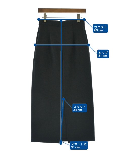 IENA（イエナ）ロング・マキシ丈スカート 黒 サイズ:-(M位) レディース/2200626454142