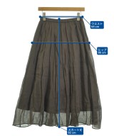 IENA（イエナ）ロング・マキシ丈スカート 茶 サイズ:38(M位) レディース/2200635471215