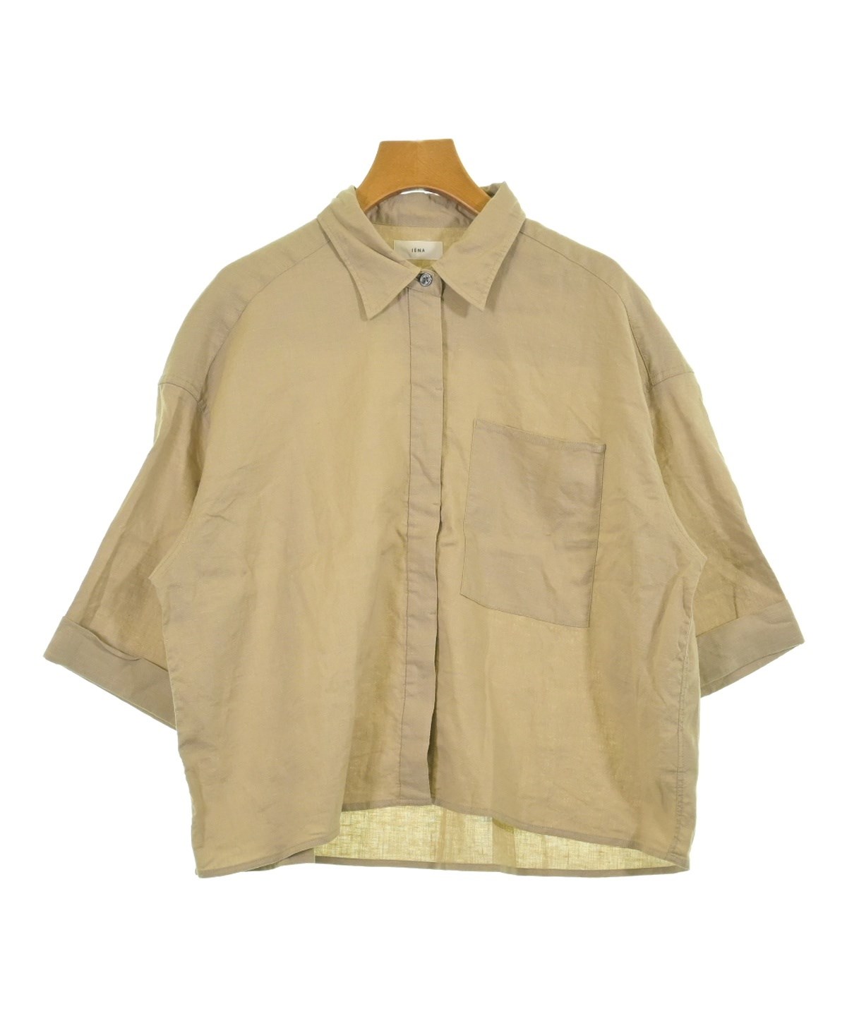 IENA カジュアルシャツ レディース イエナ 中古　古着 IENA - IENA イエナ カジュアルシャツ M 白 【古着】【中古